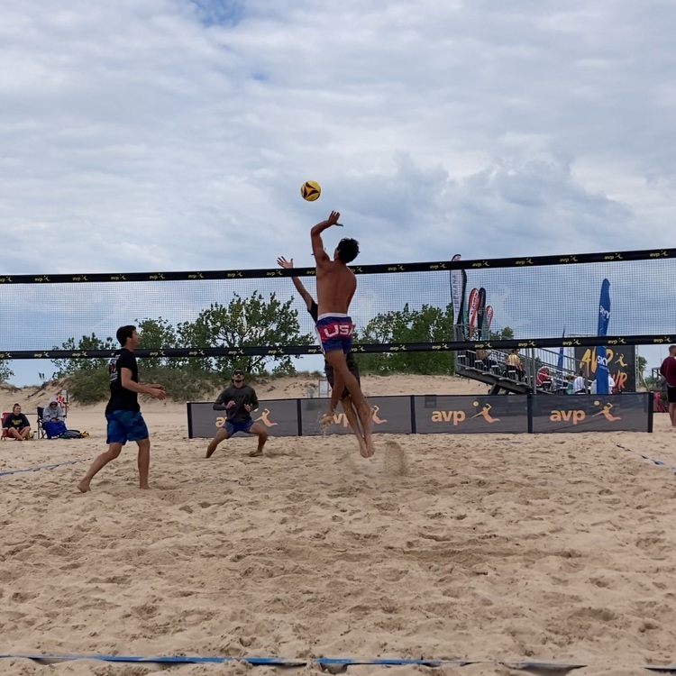 Coach Sami Jindyeh attacking in USA shorts
